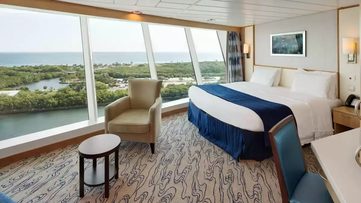 Une cabine à bord du Freedom of the Seas