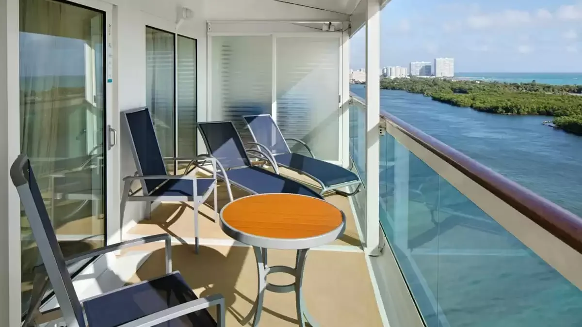Une cabine à bord du Freedom of the Seas