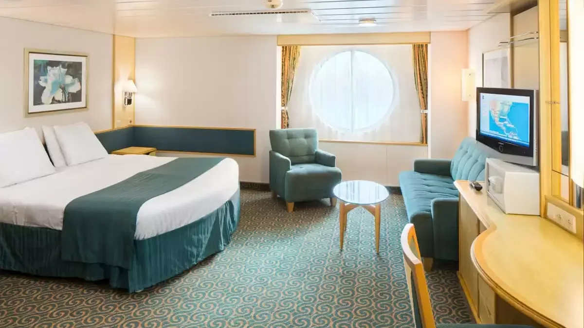 Une cabine à bord du Freedom of the Seas