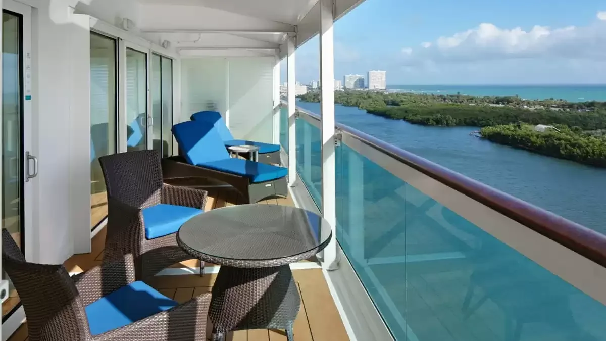 Une cabine à bord du Freedom of the Seas