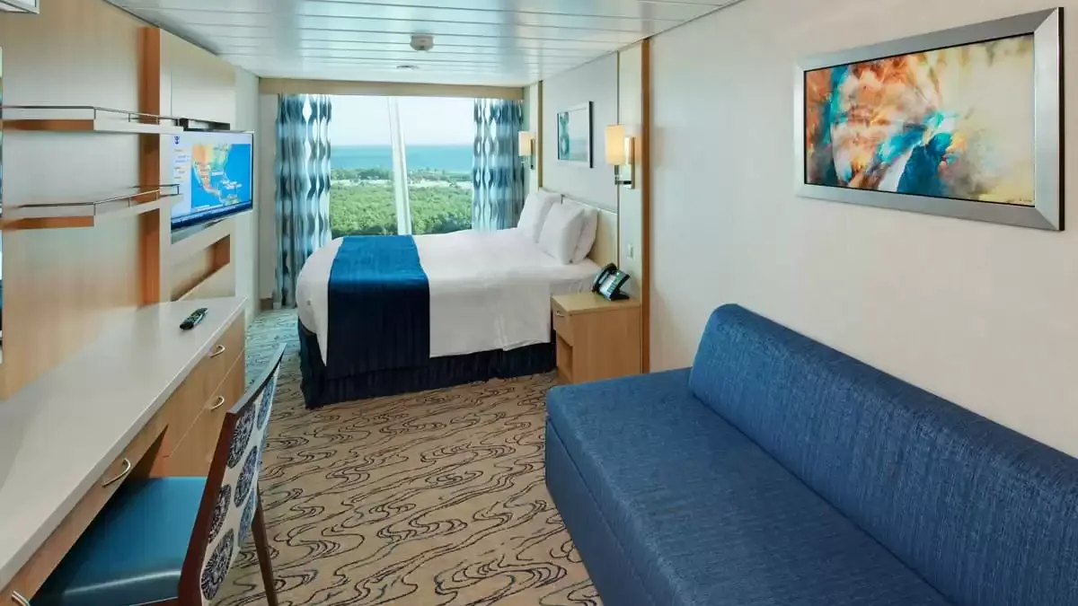Une cabine à bord du Freedom of the Seas