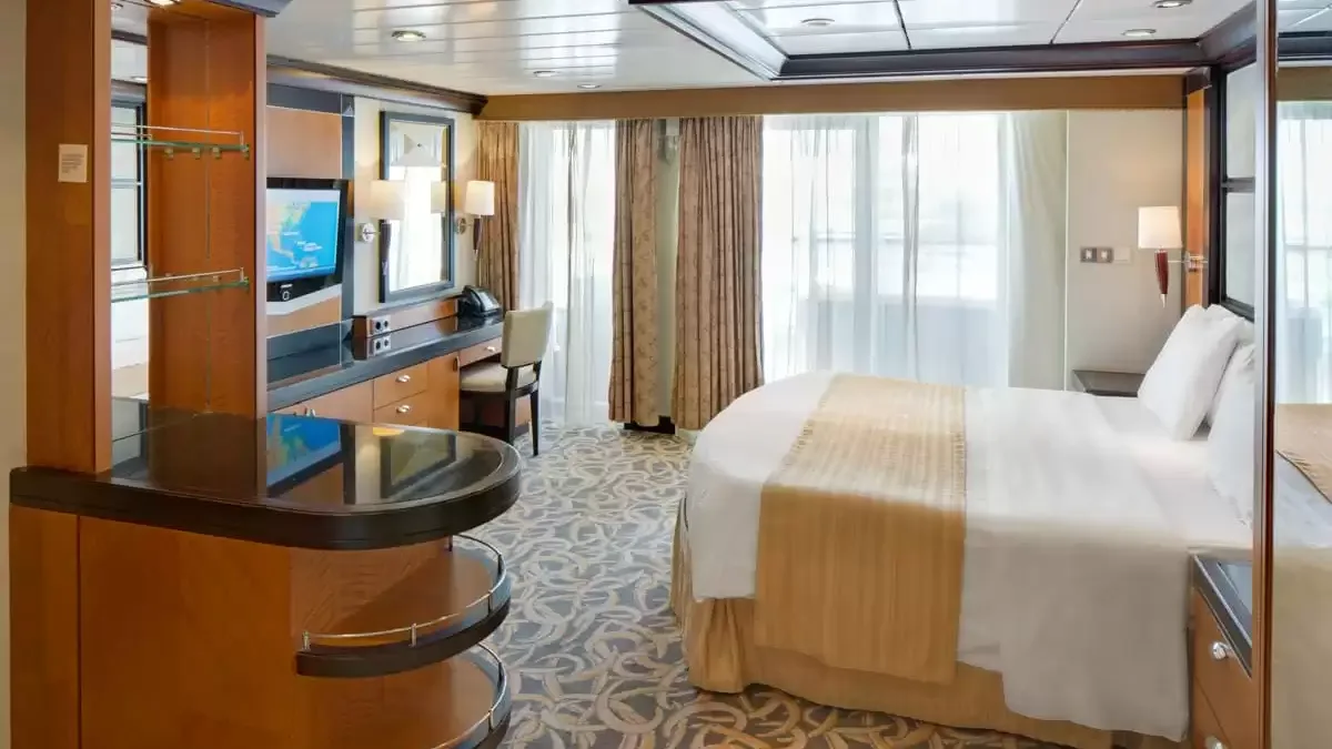 Une cabine à bord du Freedom of the Seas