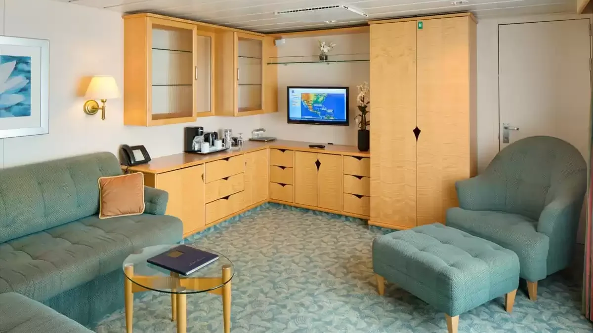 Une cabine à bord du Freedom of the Seas