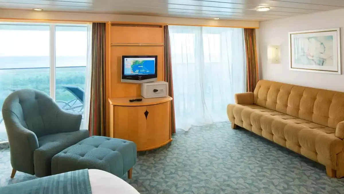 Une cabine à bord du Freedom of the Seas