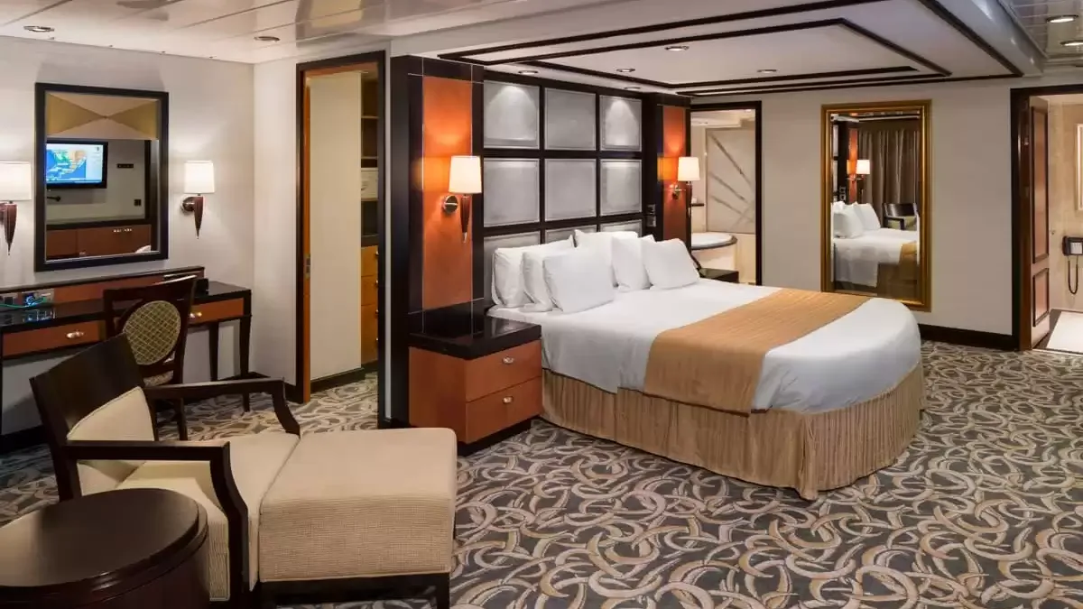 Une cabine à bord du Freedom of the Seas