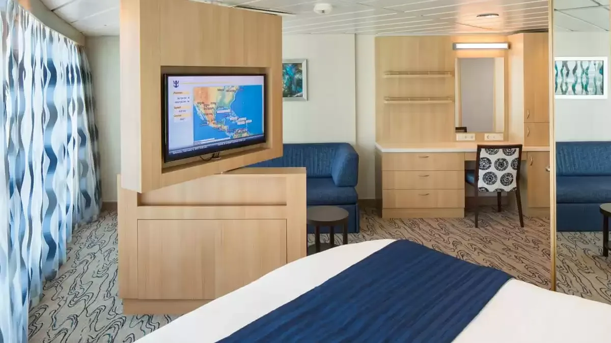 Une cabine à bord du Freedom of the Seas