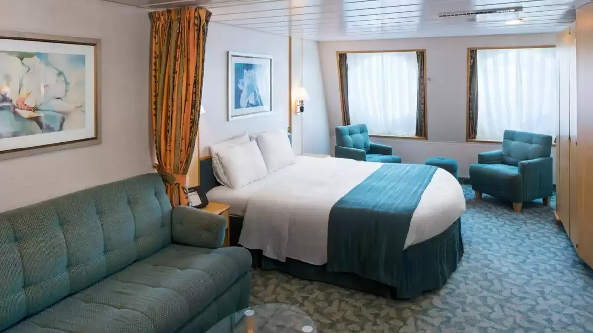 Une cabine à bord du Freedom of the Seas