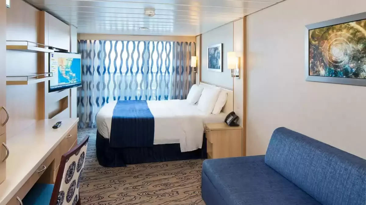 Une cabine à bord du Freedom of the Seas