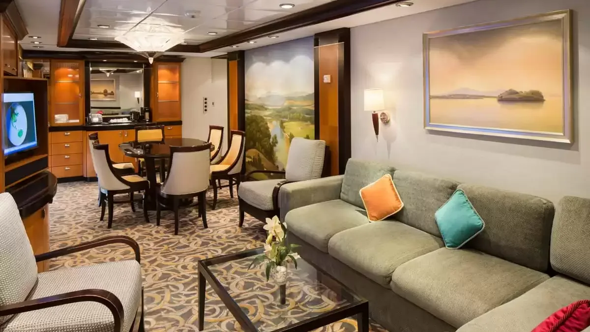 Une cabine à bord du Freedom of the Seas
