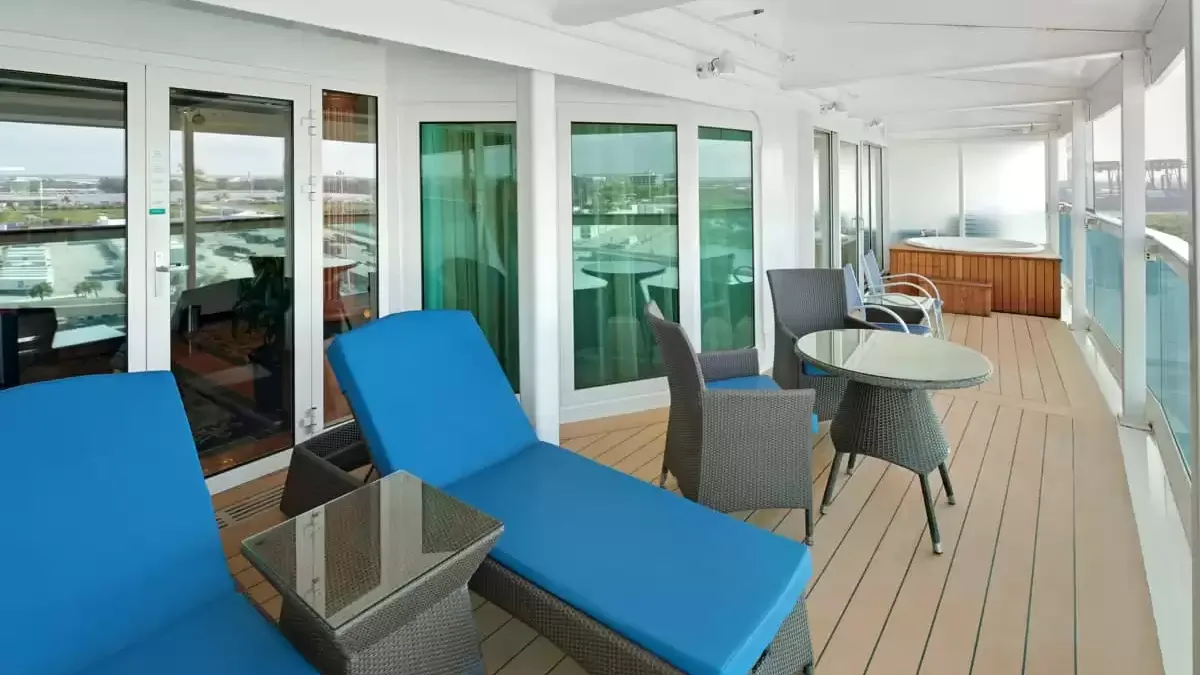 Une cabine à bord du Freedom of the Seas