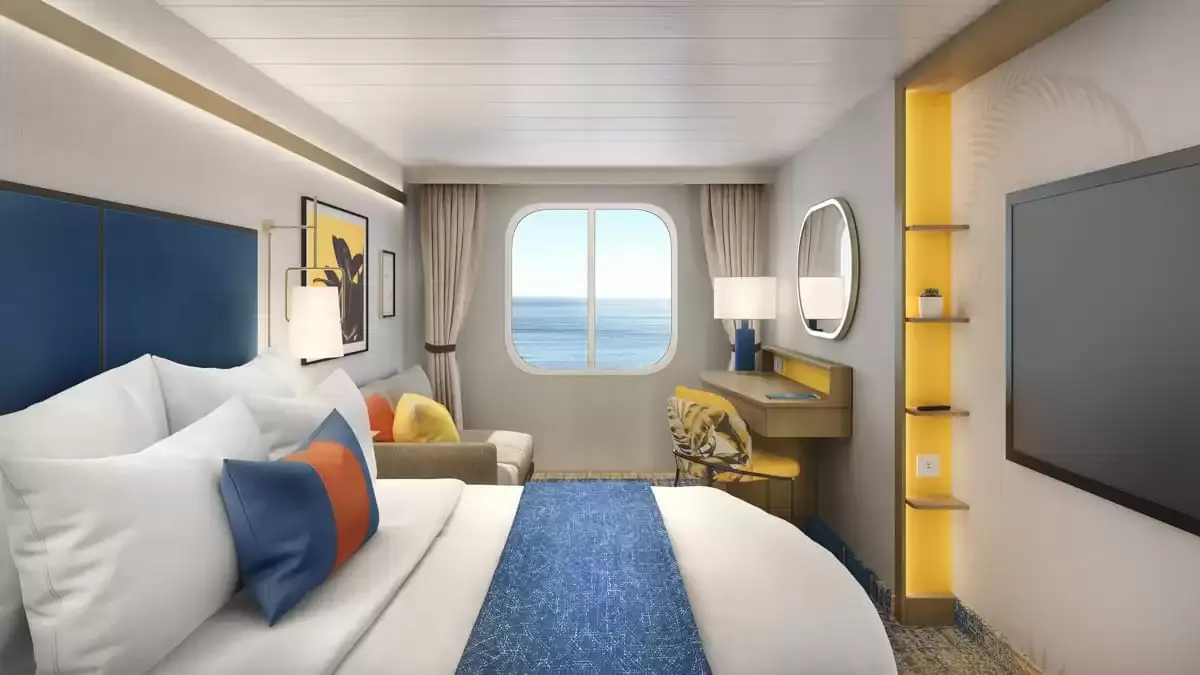 Une cabine à bord du Hero of the Seas