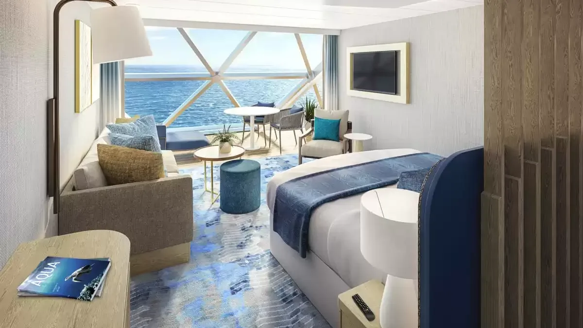 Une cabine à bord du Icon of the seas