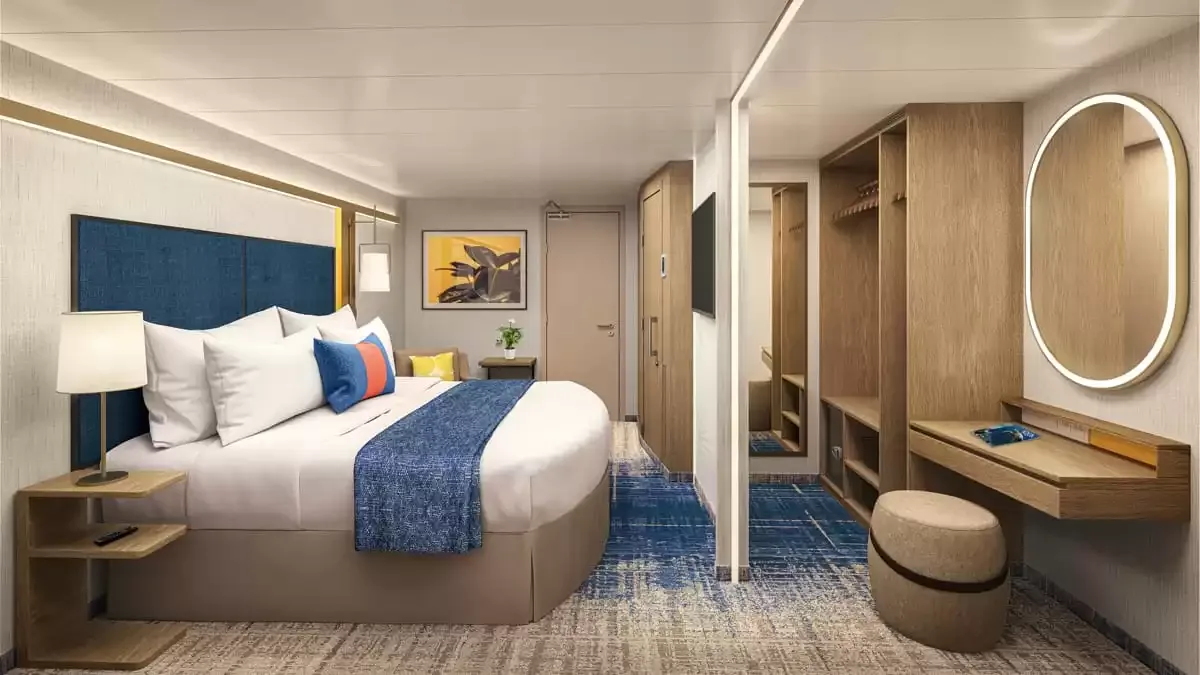 Une cabine à bord du Icon of the seas