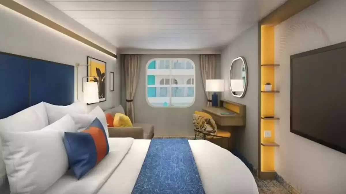 Une cabine à bord du Icon of the seas