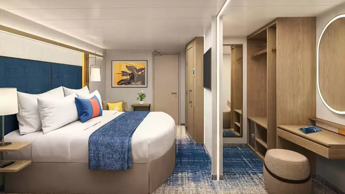 Une cabine à bord du Icon of the seas