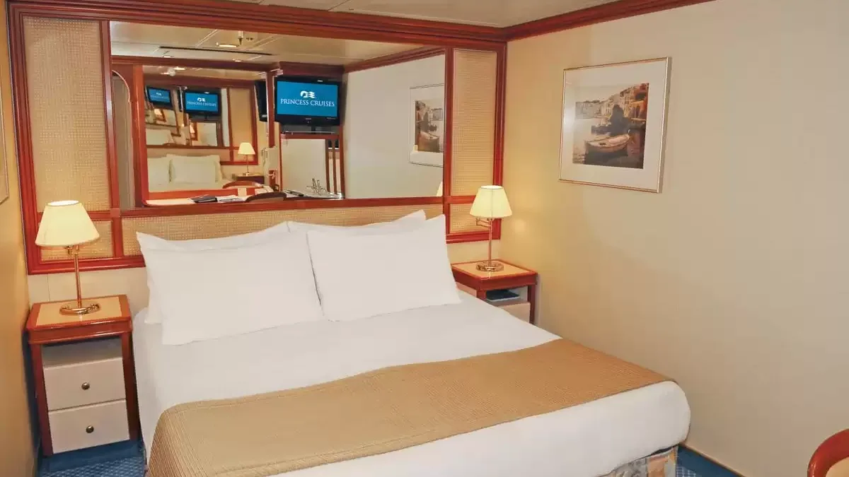 Une cabine à bord du Island Princess