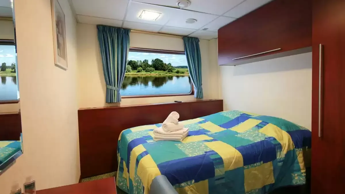 Une cabine à bord du La Boheme