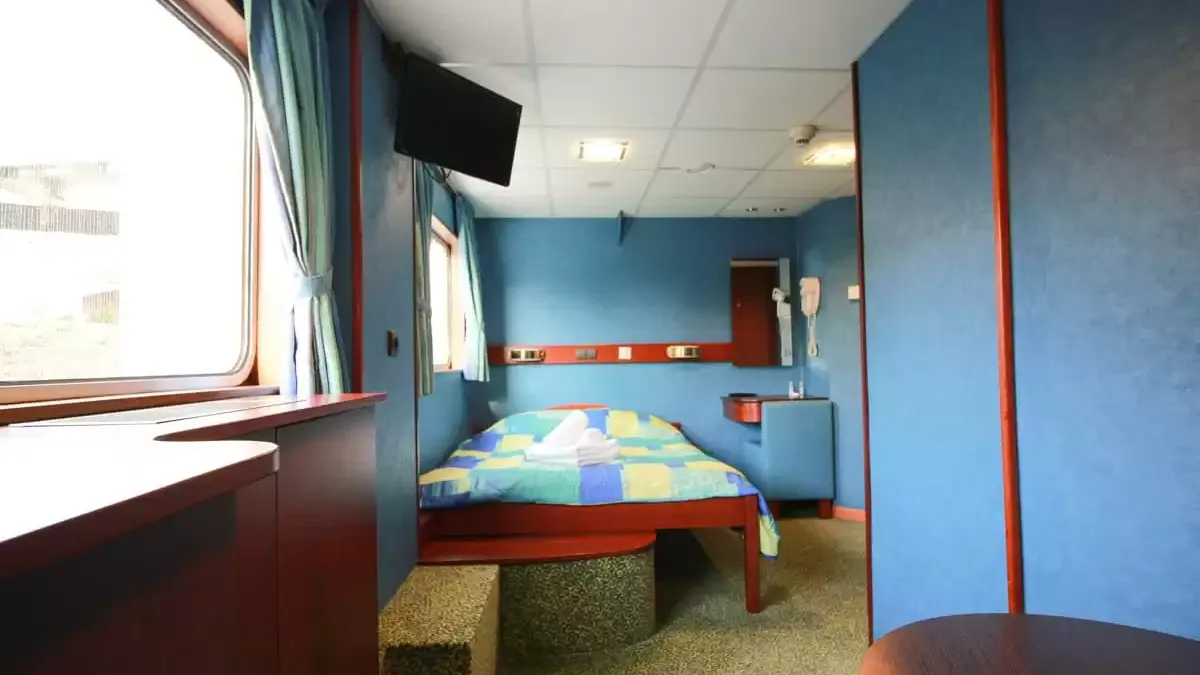 Une cabine à bord du La Boheme