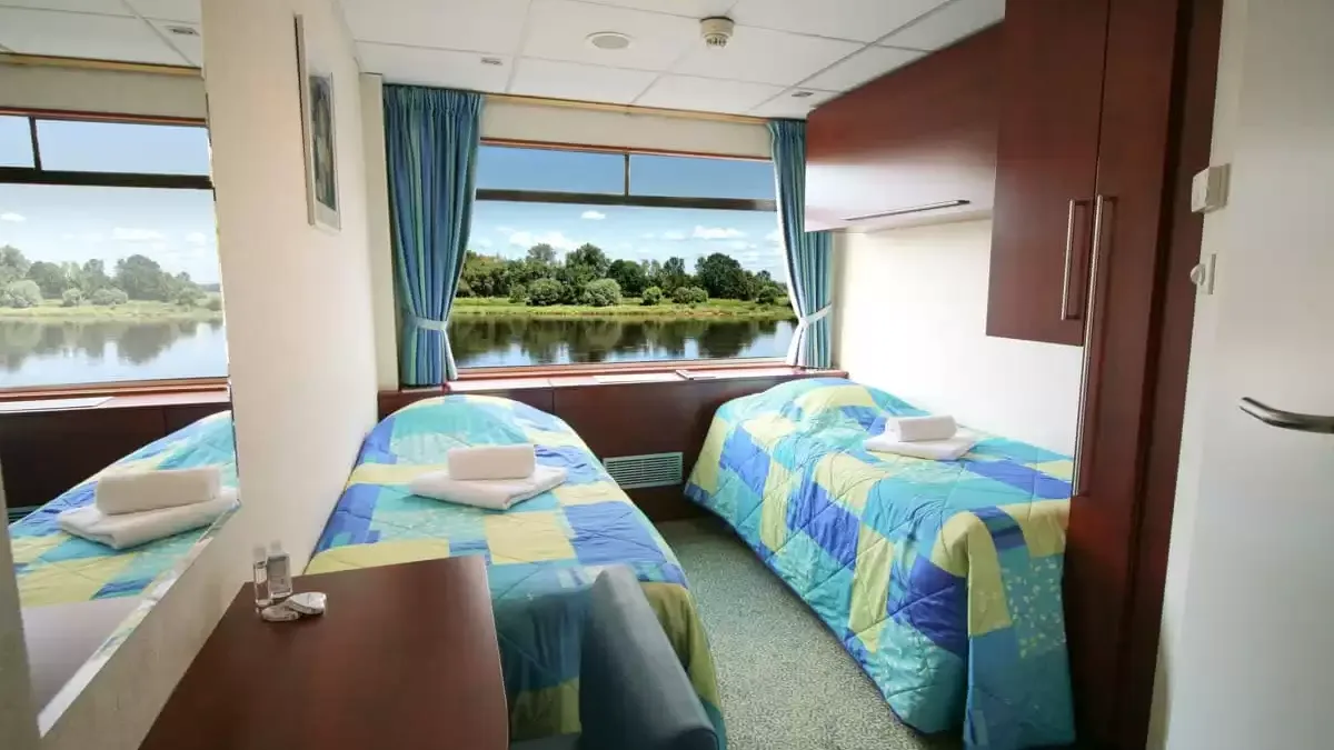 Une cabine à bord du La Boheme