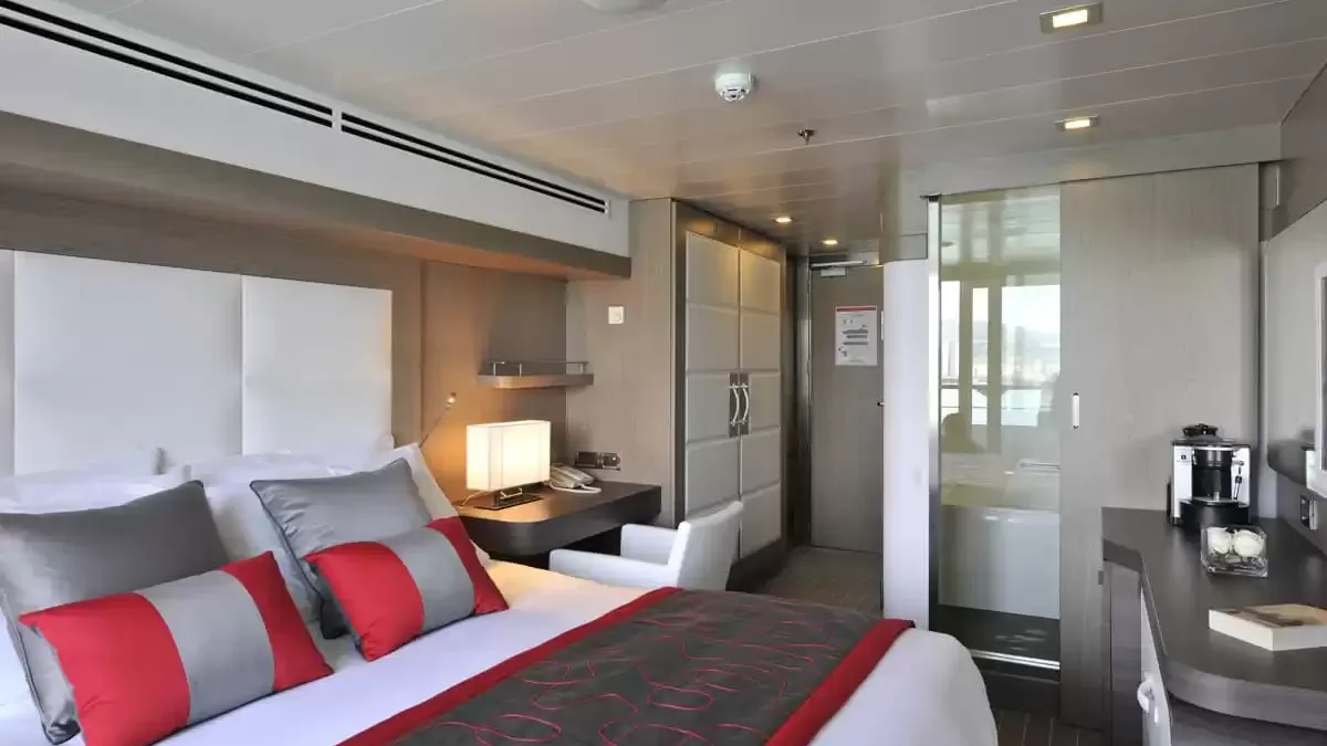 Une cabine à bord du Le Boreal