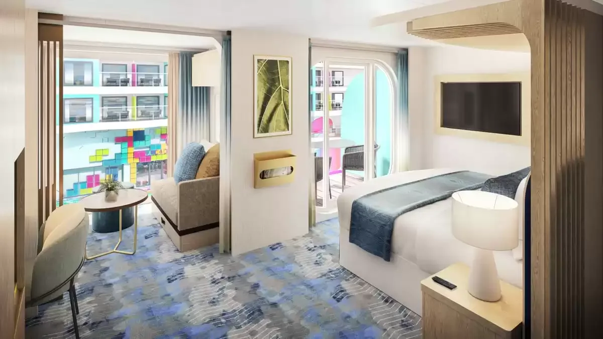 Une cabine à bord du Legend Of The Seas