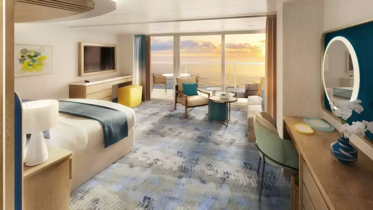 Une cabine à bord du Legend Of The Seas
