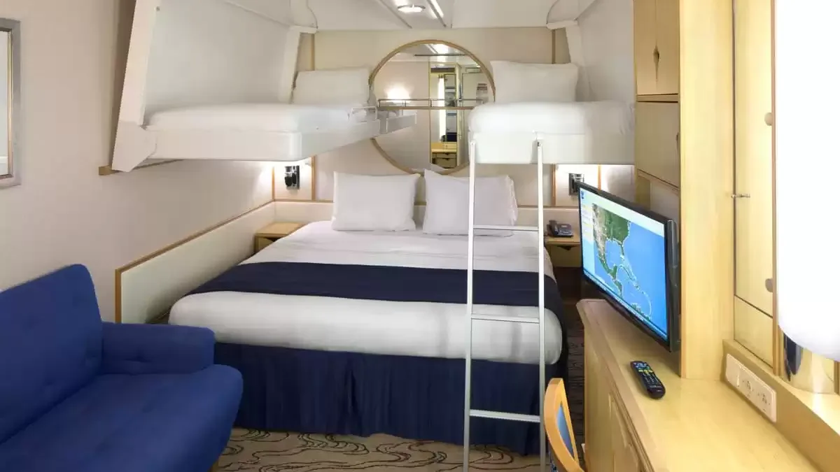 Une cabine à bord du Mariner of the Seas
