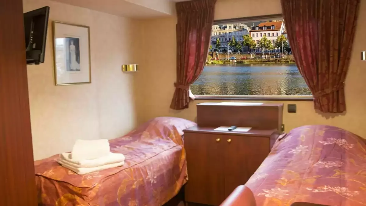 Une cabine à bord du Monalisa