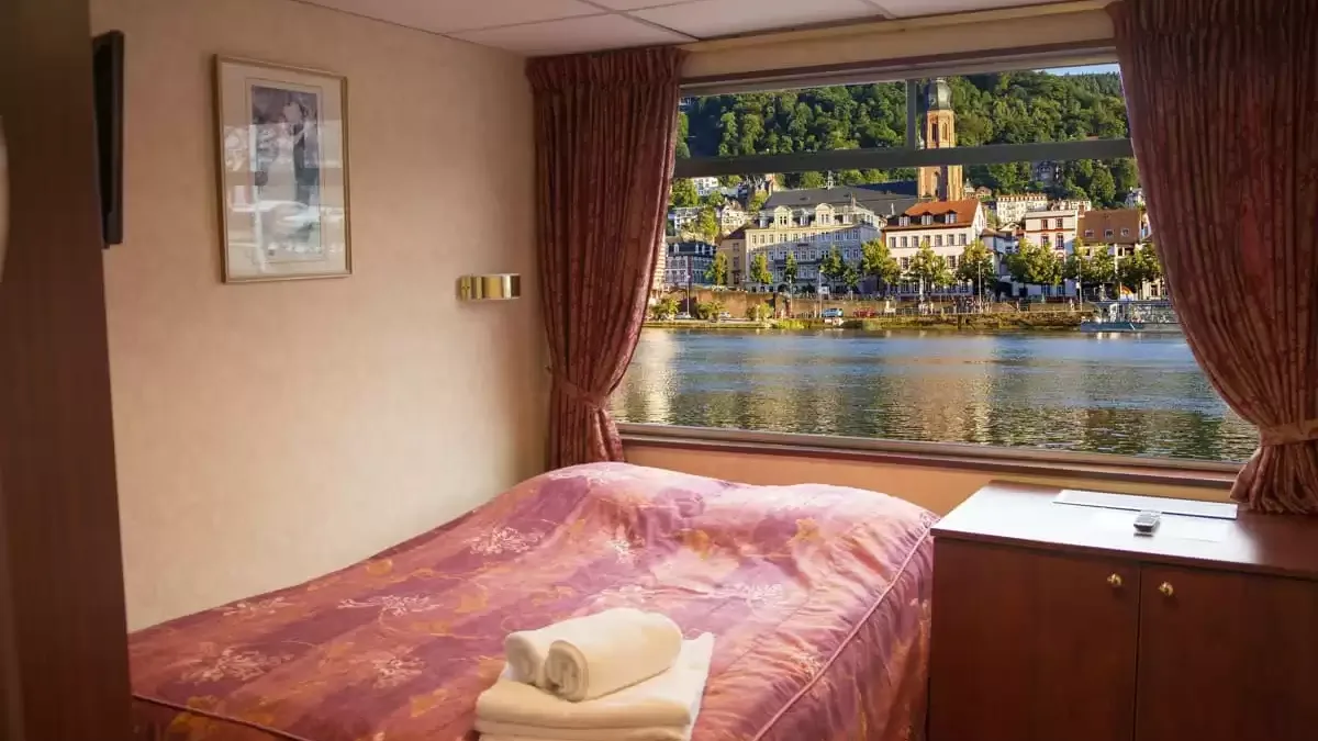 Une cabine à bord du Monalisa