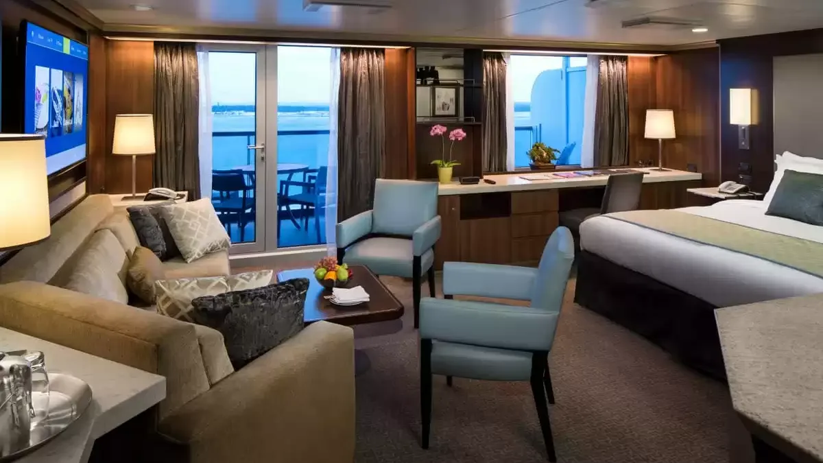 Une cabine à bord du MS Eurodam