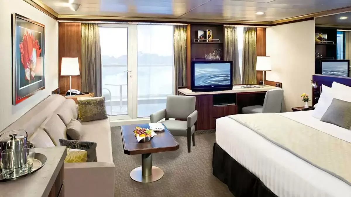 Une cabine à bord du MS Eurodam