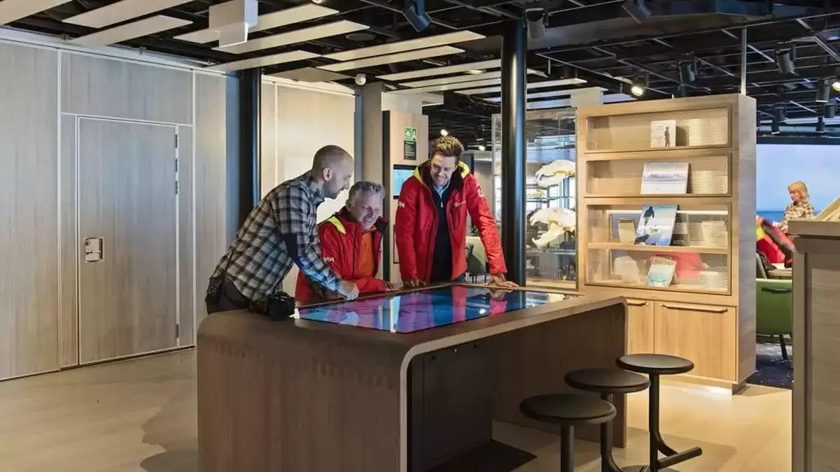 Espaces et activités à bord du MS Fridtjof Nansen