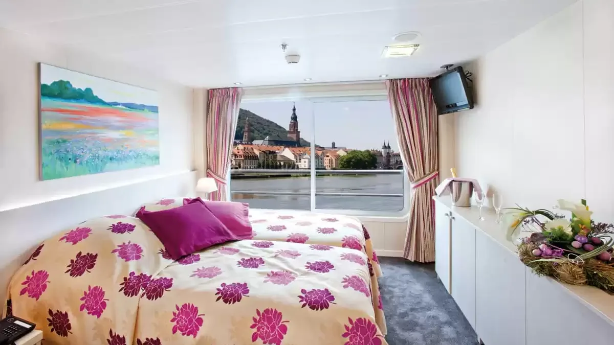 Une cabine à bord du MS Gerard Schmitter