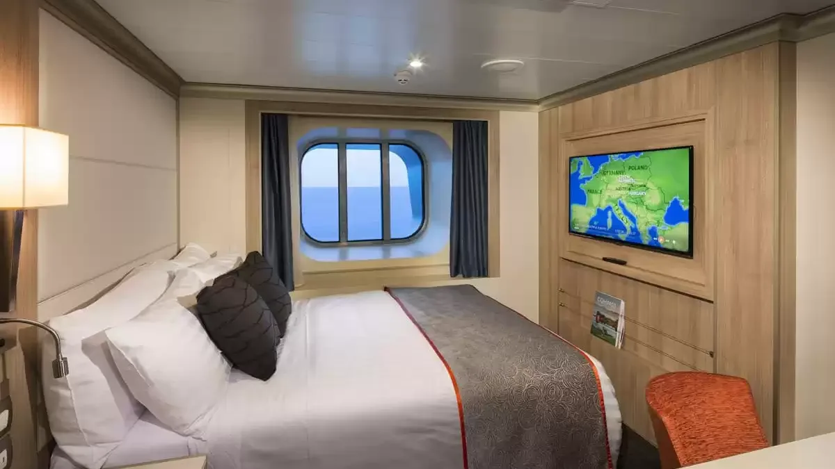 Une cabine à bord du MS Koningsdam