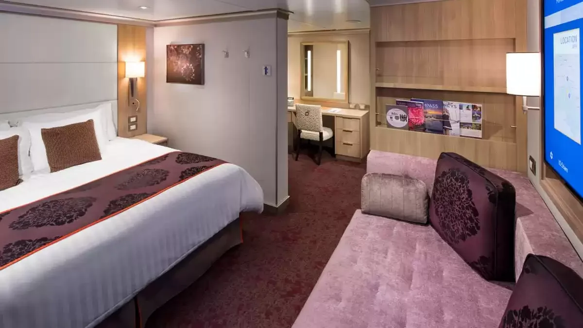 Une cabine à bord du MS Koningsdam