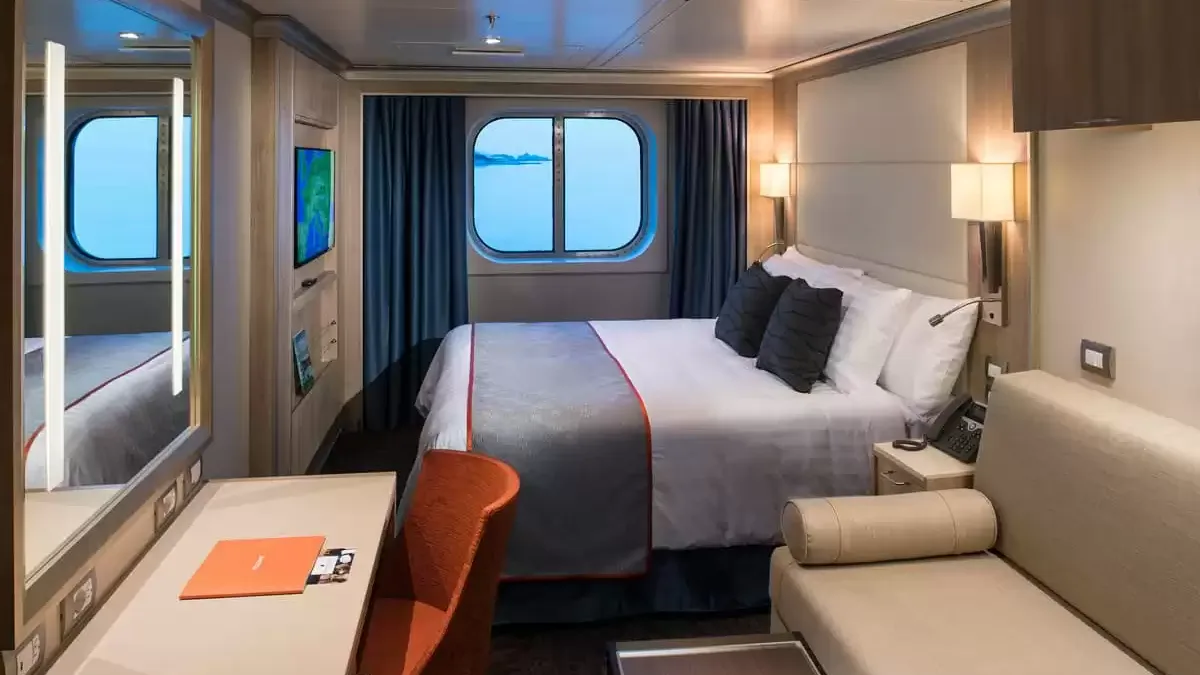Une cabine à bord du MS Koningsdam
