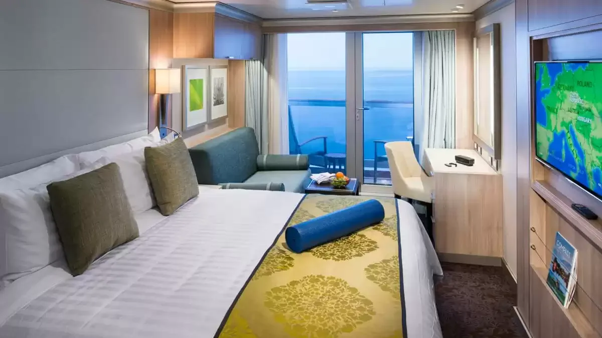 Une cabine à bord du MS Koningsdam