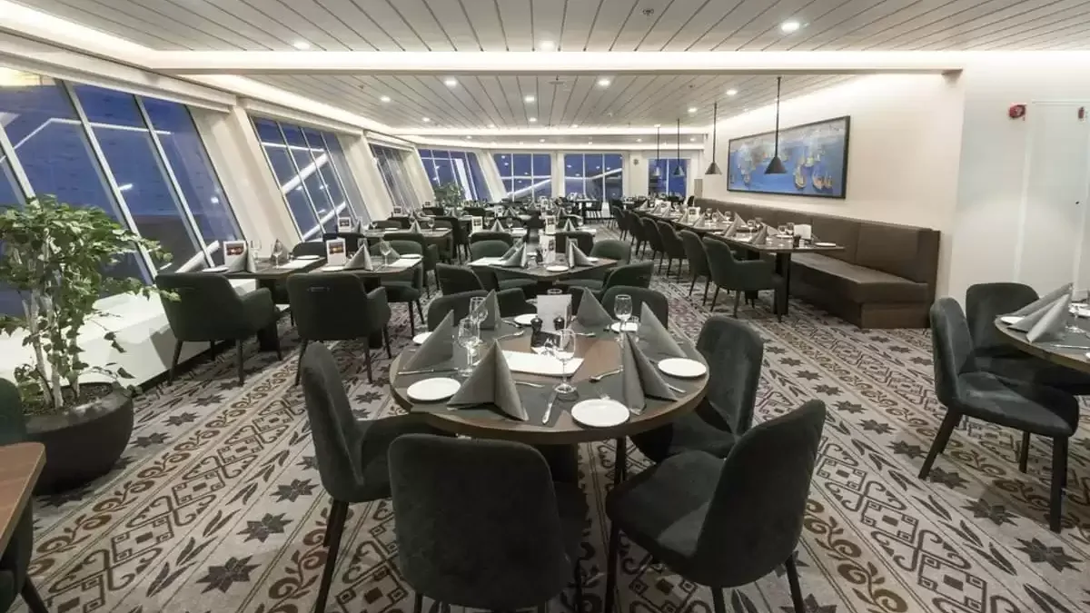 Espaces et activités à bord du MS Nordnorge