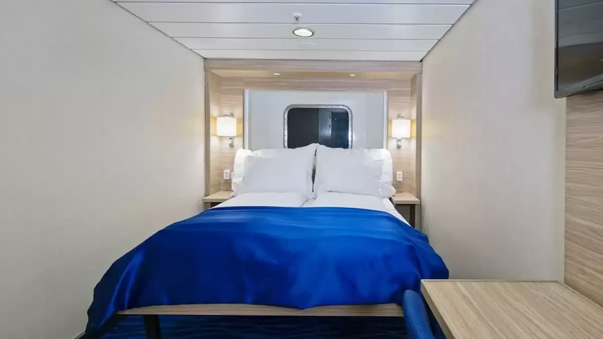 Une cabine à bord du MS Richard With