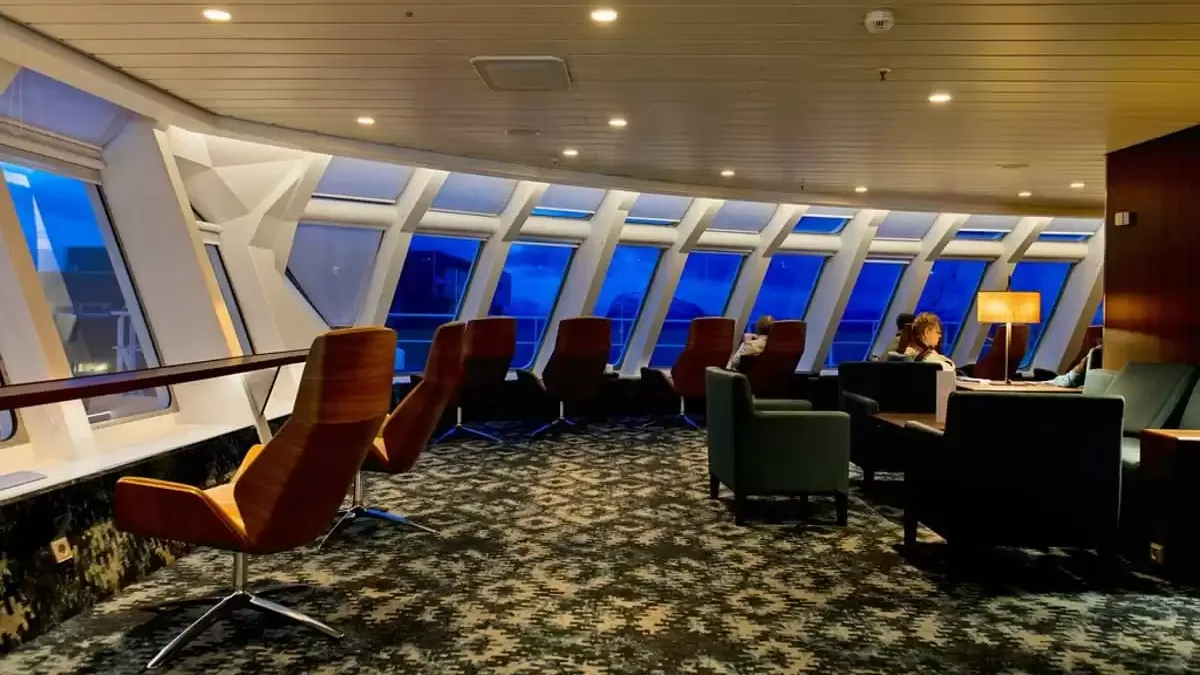 Espaces et activités à bord du MS Richard With