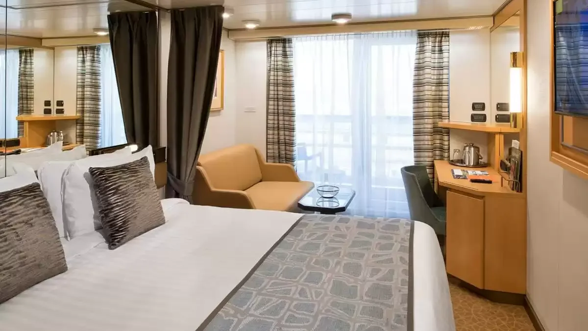 Une cabine à bord du MS Westerdam