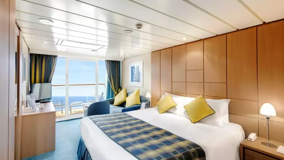Une cabine à bord du MSC Armonia