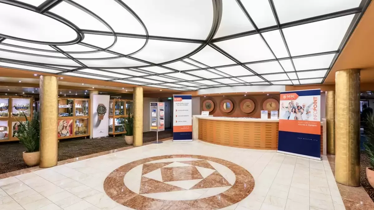 Espaces et activités à bord du MSC Armonia
