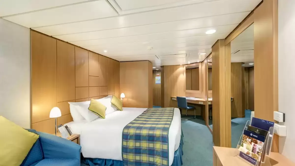 Une cabine à bord du MSC Armonia