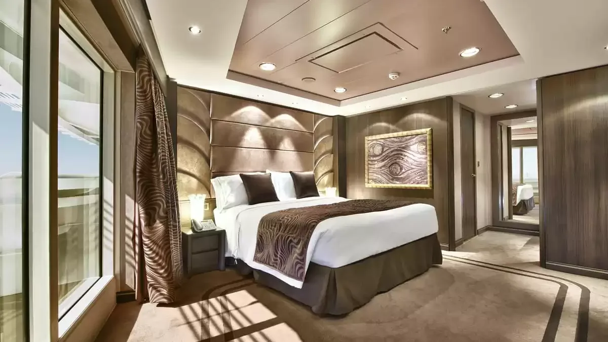 Une cabine à bord du MSC Divina