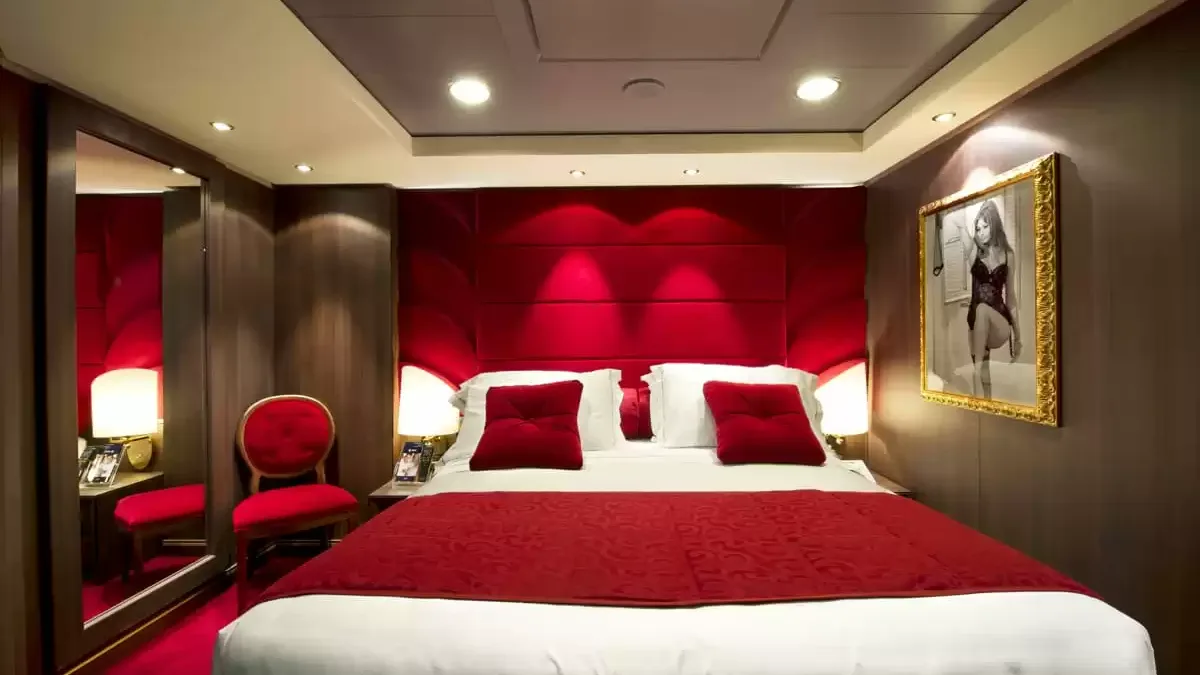 Une cabine à bord du MSC Divina