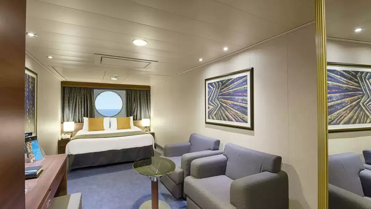 Une cabine à bord du MSC Divina