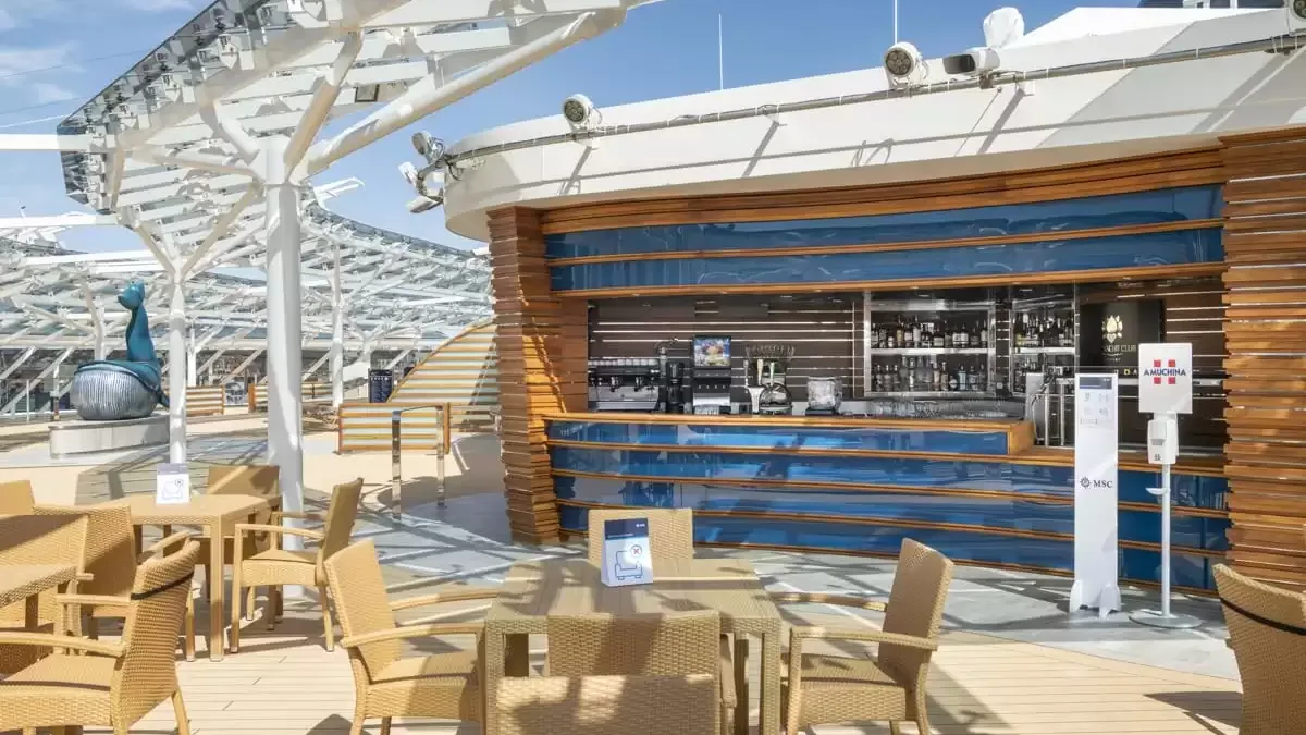 Espaces et activités à bord du MSC Euribia