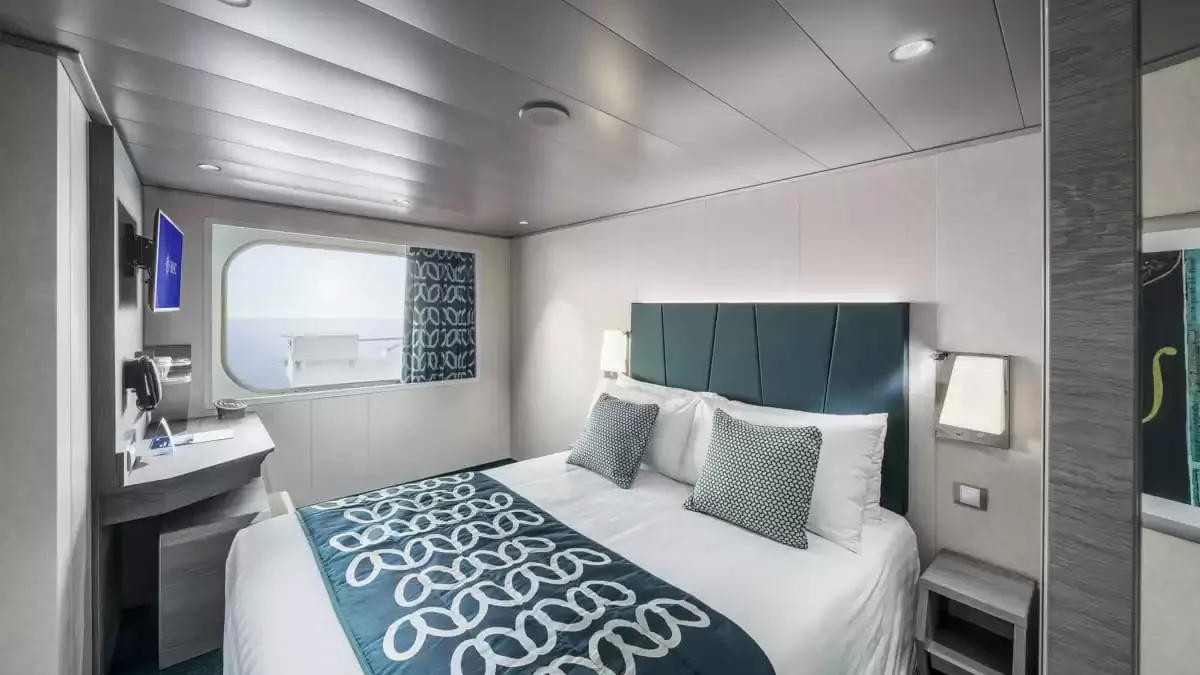 Une cabine à bord du MSC Euribia