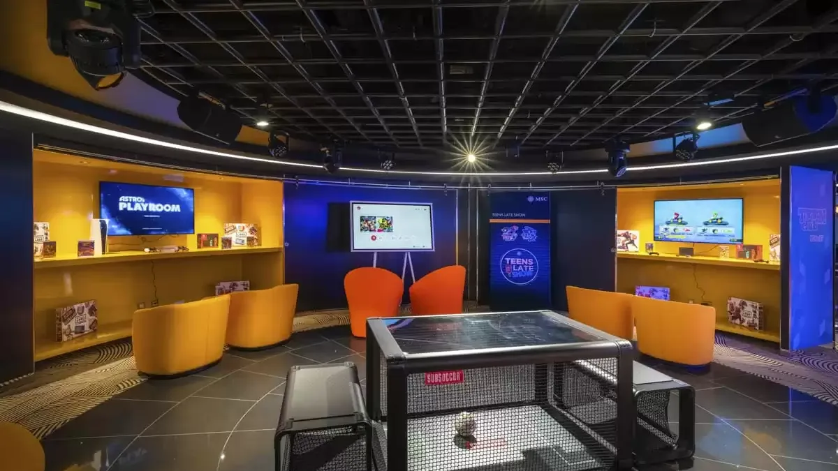 Espaces et activités à bord du MSC Euribia